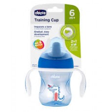 CHICOO TRAINING CUP 6M SIPPER  BLUE 