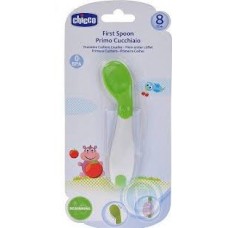 CHICCO FIRST SPOON 8M  GREEN