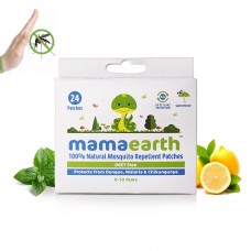 Mamaearth Natural Repellent Mosquito Patches for Babies, White, 24 Patches