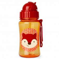 Skip Hop Zoo Straw Bottle, Fox