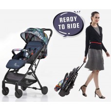 R for Rabbit Pocket Stroller Lite - The Most Portable Baby Stroller and Pram for Baby/Kids with No Installation (Grey)