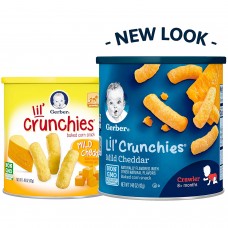 Gerber Lil' Crunchies MILD CHEDDAR baby snack