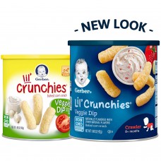 Gerber Lil' Crunchies VEGGIE DIP baby snack