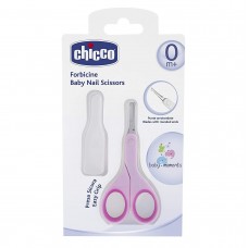 CHICCO BABY NAIL SCISSORS PINK