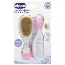  Chicco Brush and Comb (Pink)