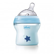 Chicco 150ml Natural Feeling Feeding Bottle (Blue)