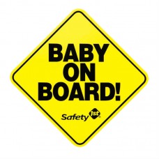 Baby On Board Black
